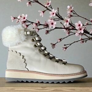 KATE SPADE Maira Leather Ankle Boots • Size 5 • Women/Teen